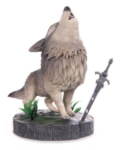 Figurine First 4 Figures - Dark Souls - Sif Le Grand Loup Gris